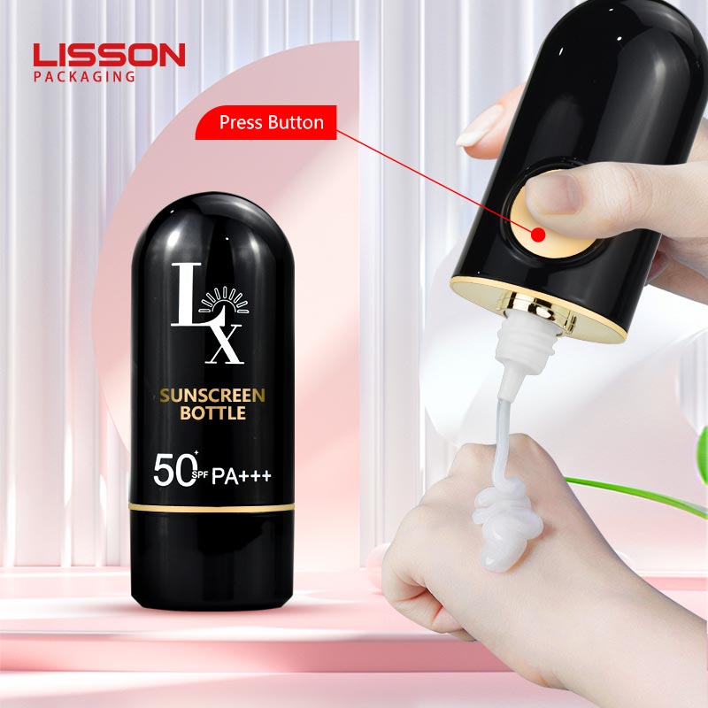 New Stock Arrival LS047 Sunscreen Bottle for Cosmetic